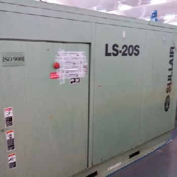 Sullair Ls20s Rotary Screw Air Compressor