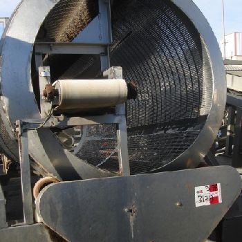 Separator for non-snipped beans in stainless steel