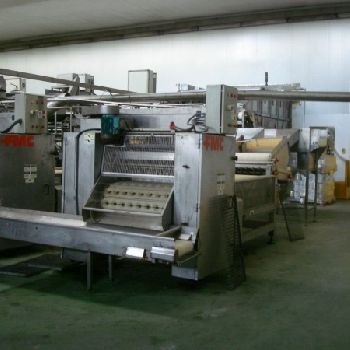 Peach processing line