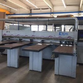 Sierra de dimensionamiento de paneles HOLZMA HPP 11/43