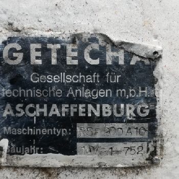 Getecha RSF 200A10 Granule Mill