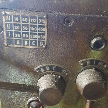 TOS FNK 25 console milling machine with special equipment