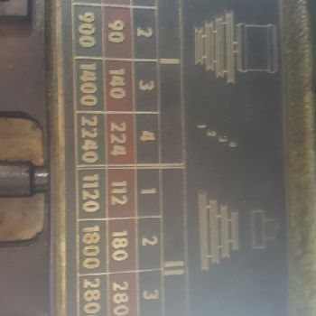 TOS FNK 25 console milling machine with special equipment