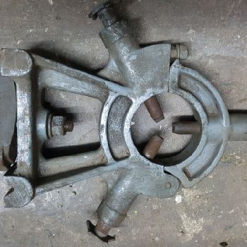 Cock and piston lathe