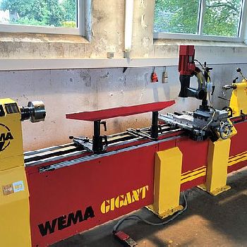 Universal wooden lathe WEMA GIGANT