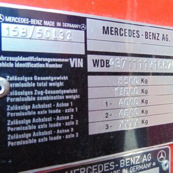 Unimog U1550L32 Doka