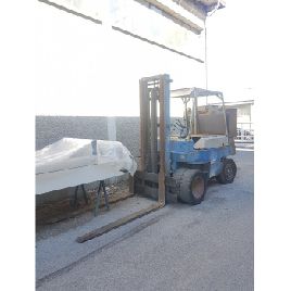 CODE 1321 DIESEL FORKLIFT LINDE AG MOD H40D 4T.