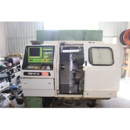 CODE. 445 USE AS SPARE PARTS TRAUB CNC Lathe Mod.TNS 30/42 D + IEMCA CARICABARRE