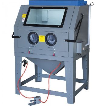 CODE 797 NEW LARGE SANDBLASTING UNIT WITH ASPIRATOR MOD 1330x1240x1770h