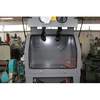 CODE 797 NEW LARGE SANDBLASTING UNIT WITH ASPIRATOR MOD 1330x1240x1770h