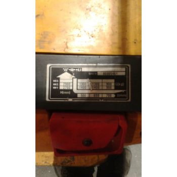 CODE 1095 JUNGHEINRICH ELECTRIC PALLET TRUCK 1400 Kg