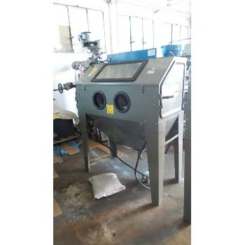 CODE 1514 NEW MEDIUM SANDBLASTER WITH ASPIRATOR MOD1220x910x1740h WITH PAPER FILTER