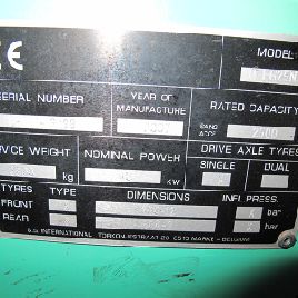 2007 MITSUBISHI DFG25NT