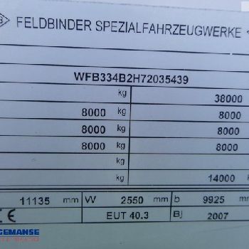 2008 Feldbinder NCH 40