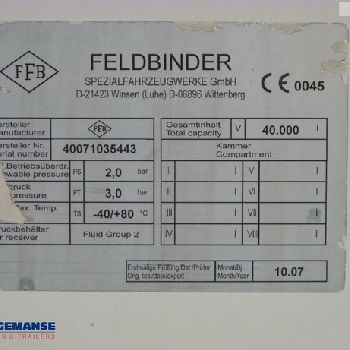 2007 Feldbinder NCH 40