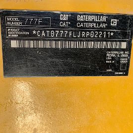 2010 CATERPILLAR 777F