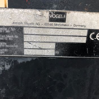 2006 VOGELE SUPER 2100-1