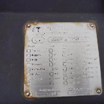 2012 Tellefsdal K70 P 3700 PLOW