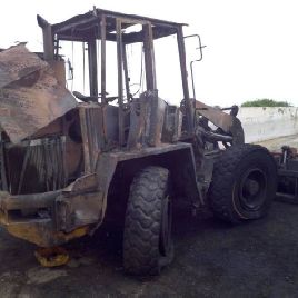 AHLMANN AZ14 (DAÑO AL FUEGO)