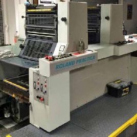 Roland Practica PRZ 00 two-color offset printing machine