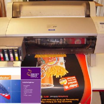 Epson 7600 Stylus Pro proofing system with ProofMaster Rip
