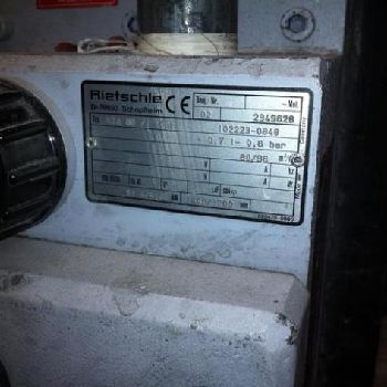 Rietschle-Elmo KTA 80.1 Rotary Vane Pressure Vacuum Pump