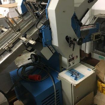 Small Format - Pharmafalzmaschine Grieser & amp; Kunzmann Wellendingen Model GUK FA 35-6-SVA 35 VAR