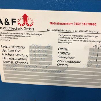 Worthington Rollair compressor with Hankison air dryer