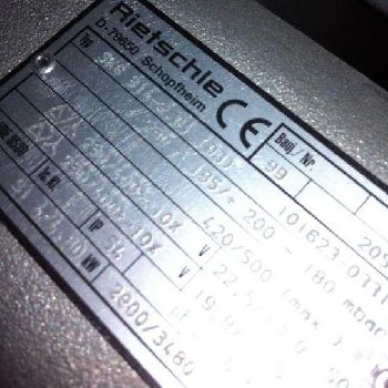 Elmo-Rietschle side channel blower