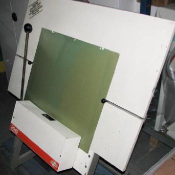 Bacher 245 printing plate punch