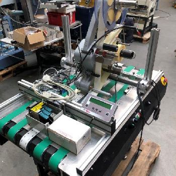 Blum AlphaCompact 120 RH label dispenser