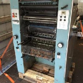 Presse offset monochrome MAN Roland Practica PR 00 avec numérotation