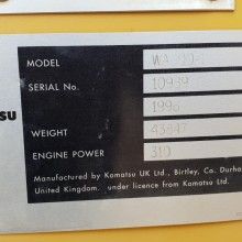 Komatsu WA600-1