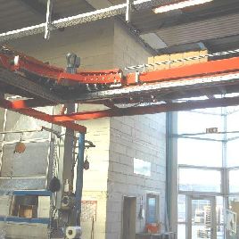 3 x Curved Roller Conveyor Overbeck Kempen (art.1)