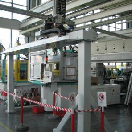 sistema robótico Arburg 1200 T 1500 T CNC de 3 ejes servo