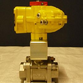 válvula de bola neumáticamente bettigter apagado de acero inoxidable apropiado 1 pulgada