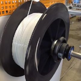 Winder for filament u. small tubes