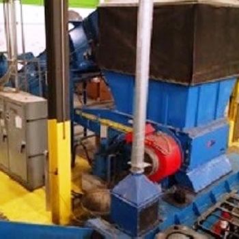 200 HP Vecoplan RG 62/200 KFFT Shredder / Film &amp; Fiber rotor