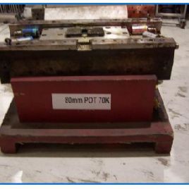 Herramienta Marbach / molde taza diam 80 mm x 18 cav w / apiladora para ILLIG RDM 70K