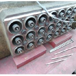 Herramienta Marbach / molde taza diam 71mm x 21 cav w / apiladora para ILLIG RDM 70K