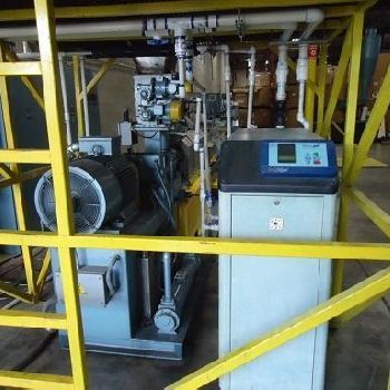 (2001) Comac EBC 40HT Twin Screw extruder with Meccanoplastica Pelletizing Line