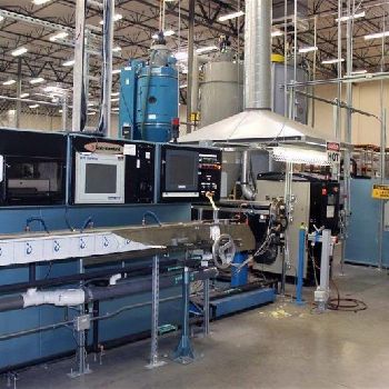 Davis-Standard Engineered Extrusion Line for cables.