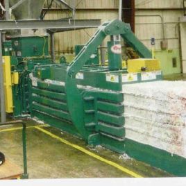 20 HP Harris/Selco Auto Tie Baler Model HSO-107A20 / Only 200 Hours