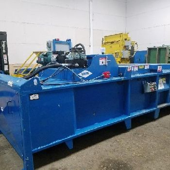 (2008) 20 HP Excel Closed Door Horizontal Baler Model EX63