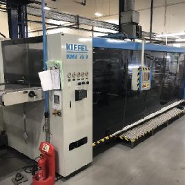 (2005) Kiefel KMV 75D Vaccum thermoformer with pressure assist in UNITED KINGDOM