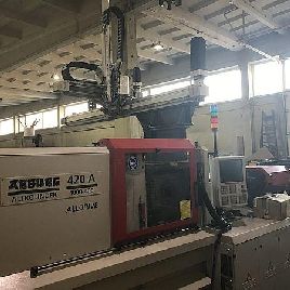 ARBURG 420A 1000-400 Alldrive with robot Arburg Multilift V / machine in perfect technical condition