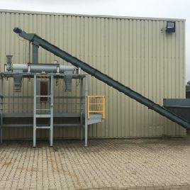 Big-bag filling plant