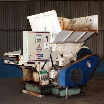 ETI#6748 75 HP Vecoplan RG42/75 SPK Single Shaft Shredder in USA