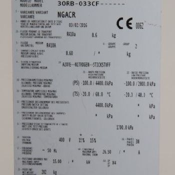 Carrier AquaSnap All-in-one Packaged Chiller