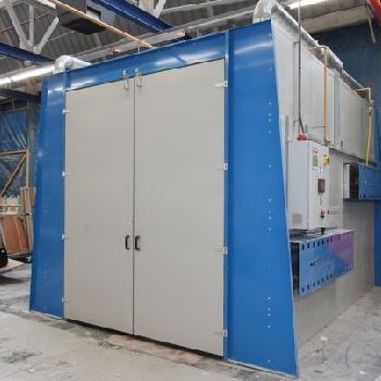 Protech Finishing Systems Quick~Cure Infrared Catalytic Gas Curing/Drying Oven